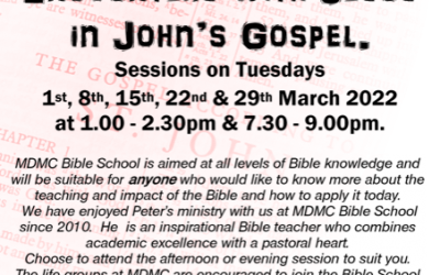 Bible School – with Peter Davies