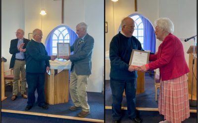 Awards for Sixty Years Preaching